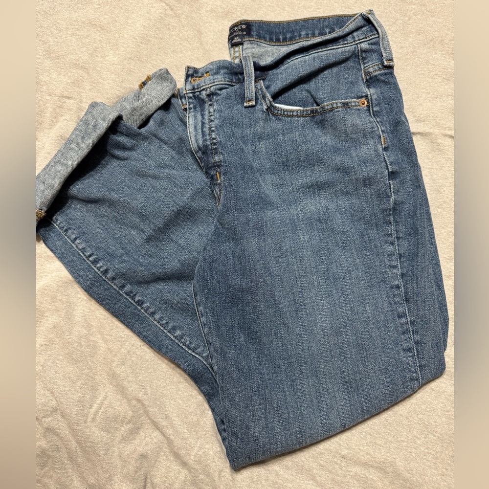 J Crew relaxed fit boyfriend jeans